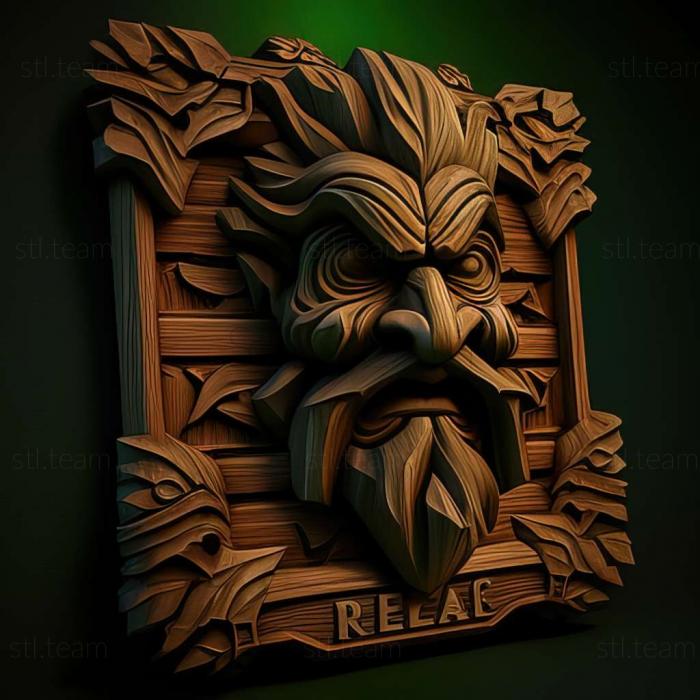 3D model Rare Replay game (STL)